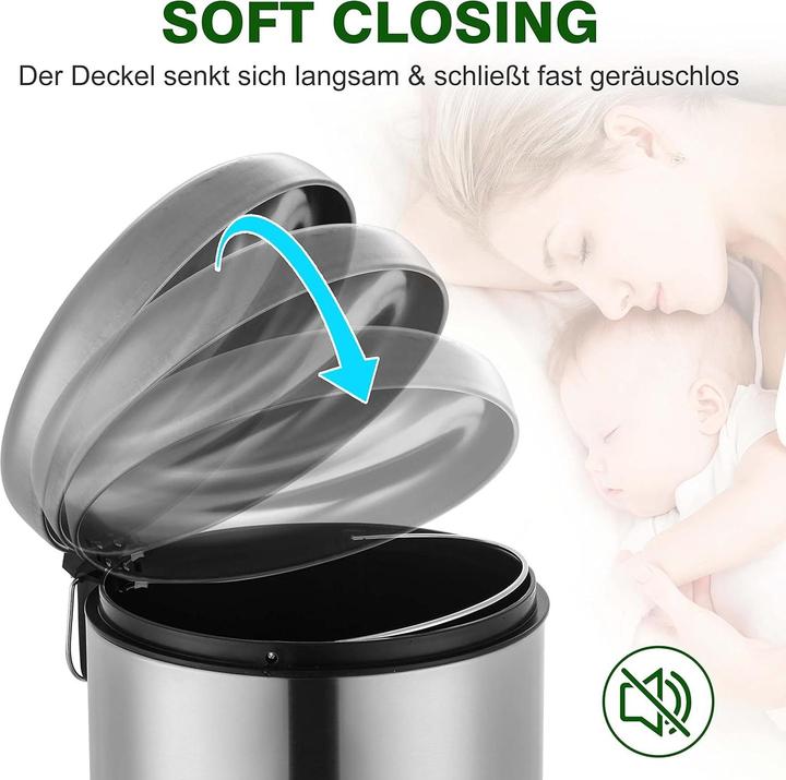 Produktbild Ribelli Treteimer mit Soft Closing (30 l)