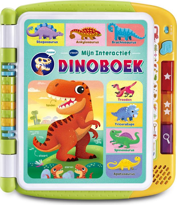 Productafbeelding VTech Nl Mijn Interactieve Dinoboek (Nederlands, 3 - 7 Jaren)