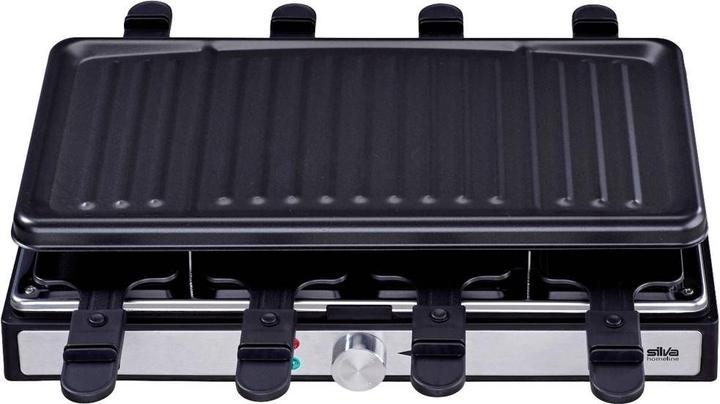 Produktbild Silva Homeline PK-R 088 Raclette 8 Pfännchen, Antihaftbeschichtung, Überhitzungs