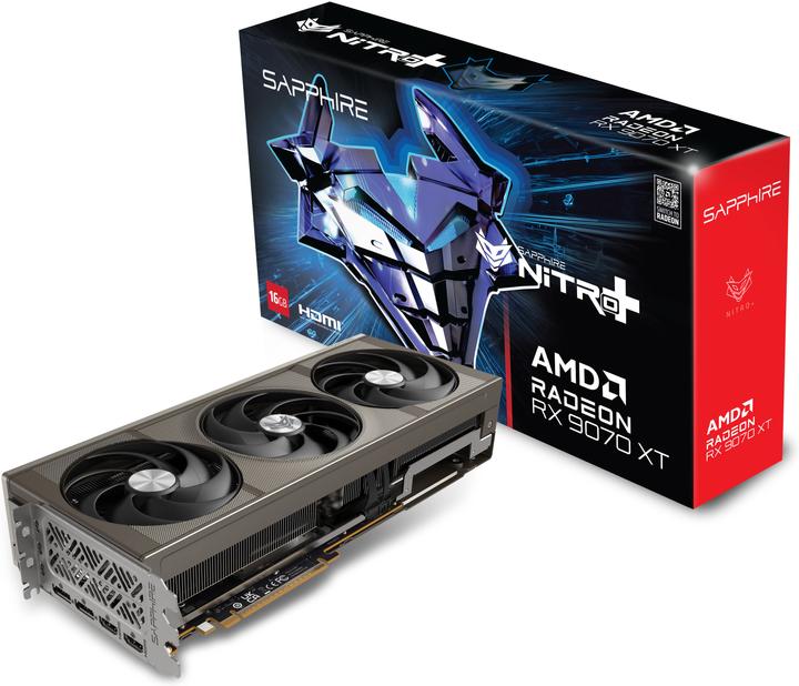 Image du produit Sapphire Nitro+ Radeon RX 9070 XT (16 Go)