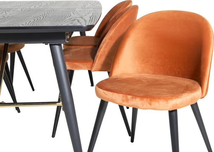 Actual product image Venture Home Gold, Velvet (MDF)