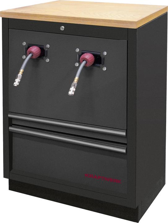 Actual product image Kraftwerk MOBILIO Unterschrank Kabelaufroller BLK (Metal)