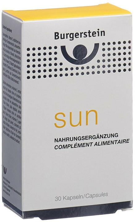 Actual product image Burgerstein Sun (30 Piece, Capsules, 23 g)