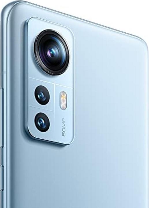 Actual product image Xiaomi Smartphone with 120Hz AMOLED Display, Snapdragon 870, Triple Camera, and 4500mAh Battery (256 GB, Blue, 6.28", 5G)