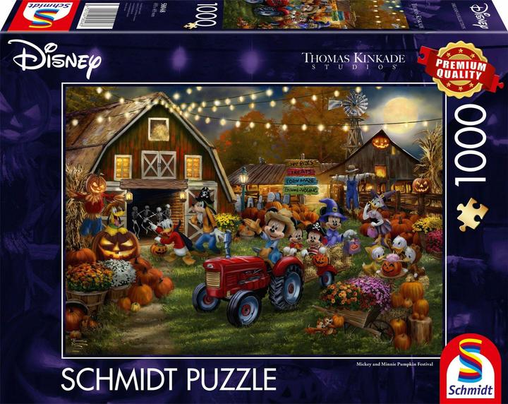 Schmidt Spiele SSP Disney, Mickey & Minnie Pumpkin Festival (1000 Part)