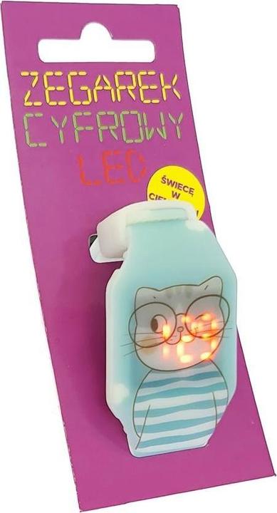 Image du produit Digitale LED-Uhr Kätzchen