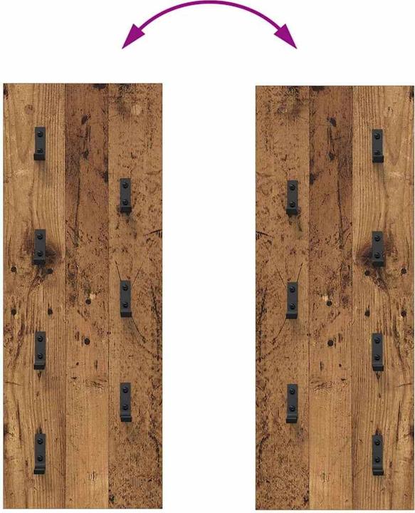 Produktbild vidaXL Wandorganizer (30 x 30 x 80 cm)