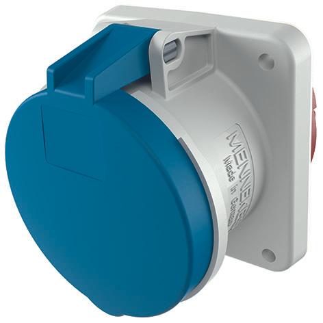 Actual product image Mennekes MEN 1261A 63A3P 6H230V Junction box TA IP44