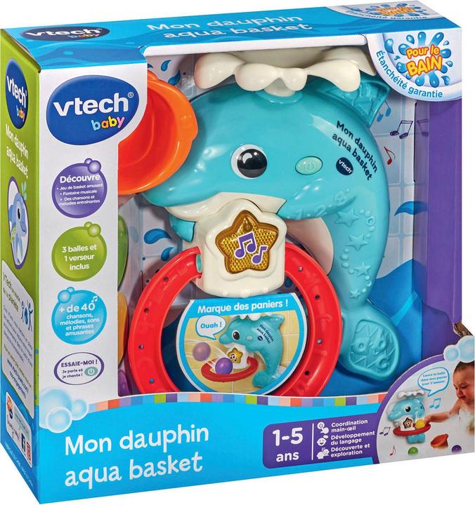 Actual product image VTech Fr Mon Dauphin Aqua-Basket