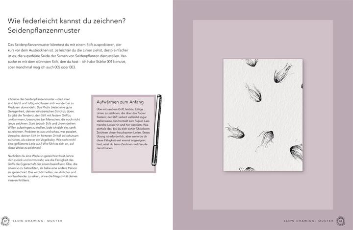 Actual product image Strich für Strich zur kreativen Entspannung mit Slow Drawing (German, Amy Maricle, 2023)
