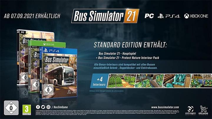 Produktbild astragon Bus Simulator 21 (PC, DE)
