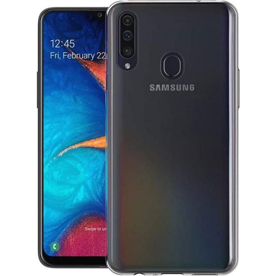 Screenguard Samsung Galaxy A20s Flexible TPU Clear Case (Samsung Galaxy A20s), Smartphone Hülle, Transparent