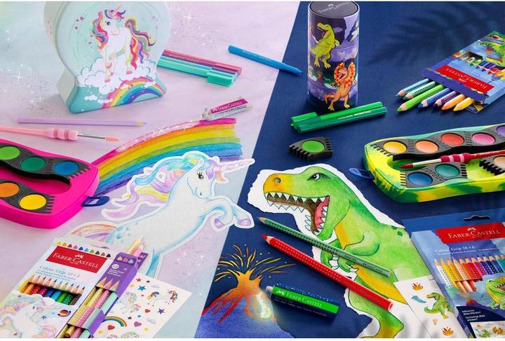 Image du produit Faber-Castell Coffret de crayons de couleur 8+2ST Dino Jumbo Grip (10x)