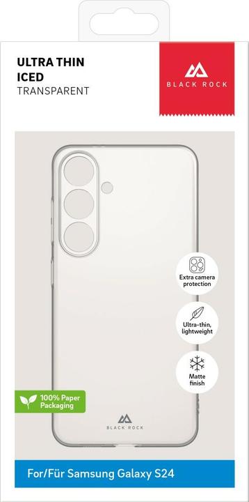 Actual product image Black Rock Ultra Thin Iced (Samsung Galaxy S24+)