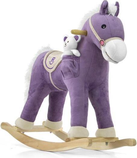 Mally Schaukelpferd Pony lila