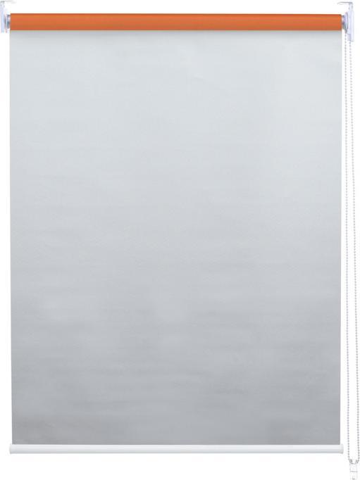 Produktbild Swisshandel24 Rollo, Fensterrollo Seitenzugrollo Jalousie, Sonnenschutz Verdunkelung blickdicht 80x230cm - orange (80 x 230 cm)