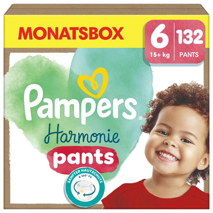 Produktbild Pampers Harmonie Pants (Gr. 6, Monatsbox, 132 Stück)