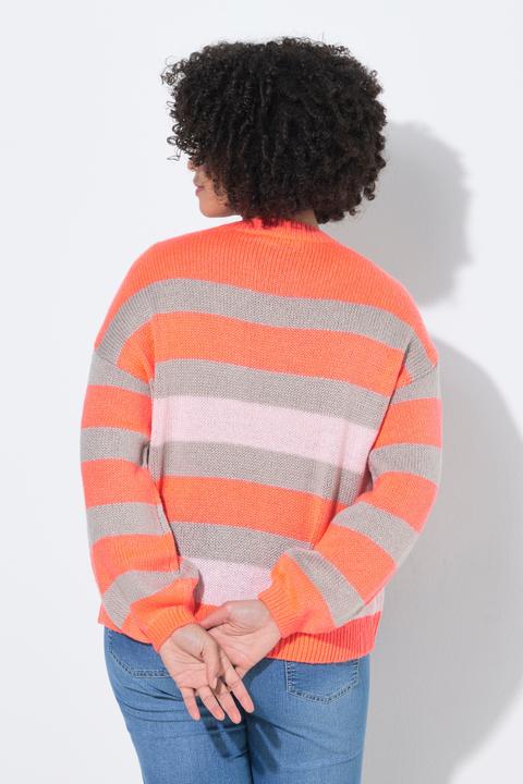 Produktbild Angel of Style Pullover, Loose Fit, Blockstreifen, Ballon-Langarm (50, 52)