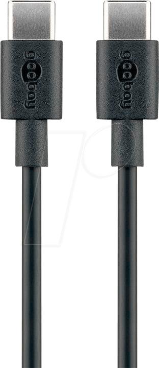 Produktbild Goobay USB C – USB C (1 m, USB 2.0, 60 W)
