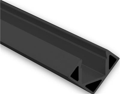 Galaxy Profiles Eckprofil spitz LED-Breite 11mm, L2000mm, schwarz
