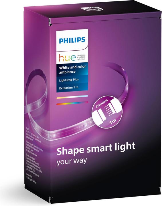 Actual product image Philips Hue Lightstrips BT Extension (RGBW, 100 cm, Indoor)