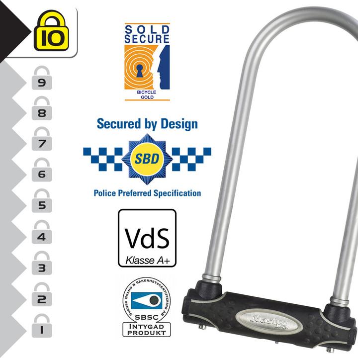 Produktbild Master Lock 8195 Bügelschloss 13 mm x 280 mm x 110 mm (28 cm)