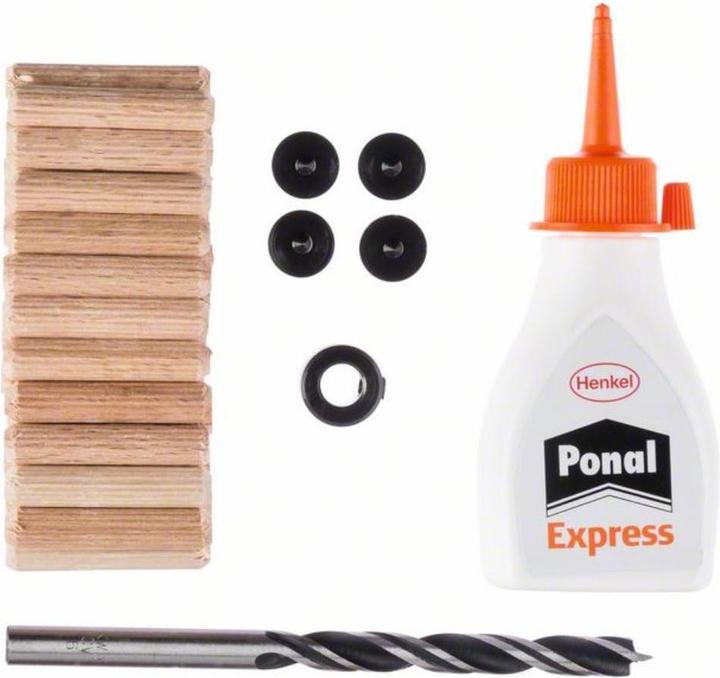 Produktbild Bosch Zubehör 32tlg. Dübel-Set D= 6 mm L= 30 mm (32 Stk.)