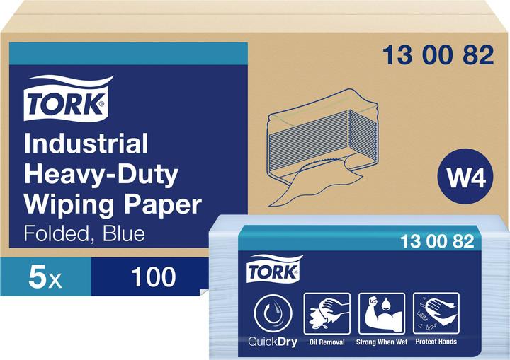 Image du produit Tork Lingettes en papier ultra-résistantes W4 (5 x)