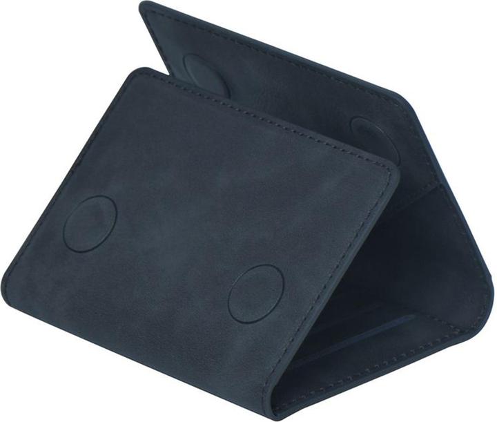 Actual product image Techmade ETRES Magnetic leather wallet without pocket for smartphones