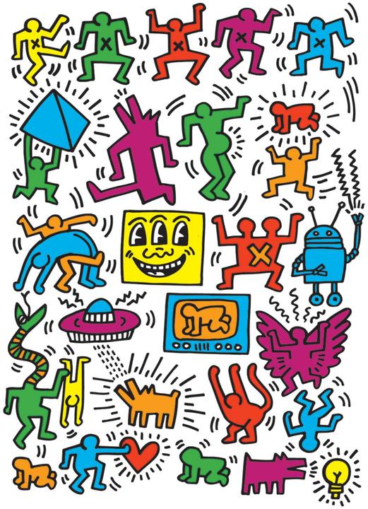 Immagine prodotto Eurographics Collage di Keith Haring (1000 pezzi)