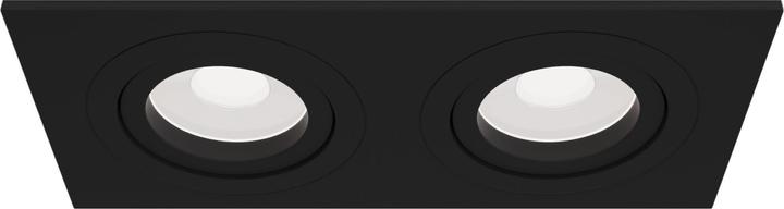 Produktbild Maytoni Atom Downlight, Einbauleuchte 2x GU10 Schwarz 2-fach (GU10)