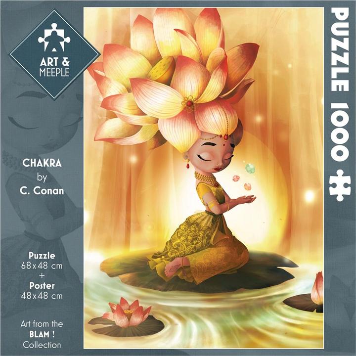 Image du produit Tiki Editions Puzzle Art&Meeple - Chakra 1000 Pcs (1000 pièces)