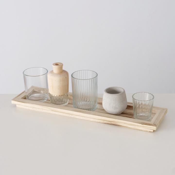 Produktbild Boltze Home Teelichthalter m. Tablett