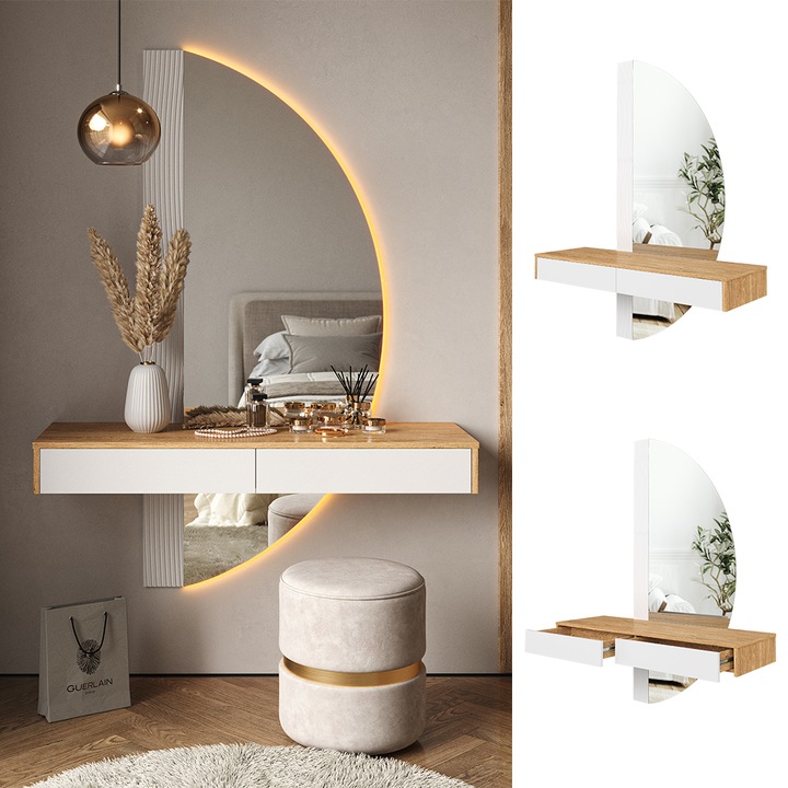 Produktbild Vicco Melisa mit Beleuchtung (120 x 40 x 161 cm)