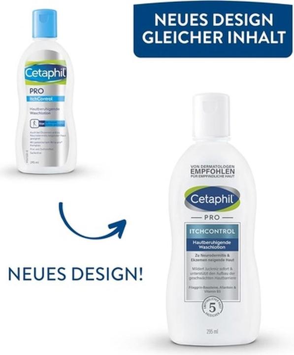 Produktbild Cetaphil Pro Itch Control Waschlotion, 295 ml Lotion (295 ml)