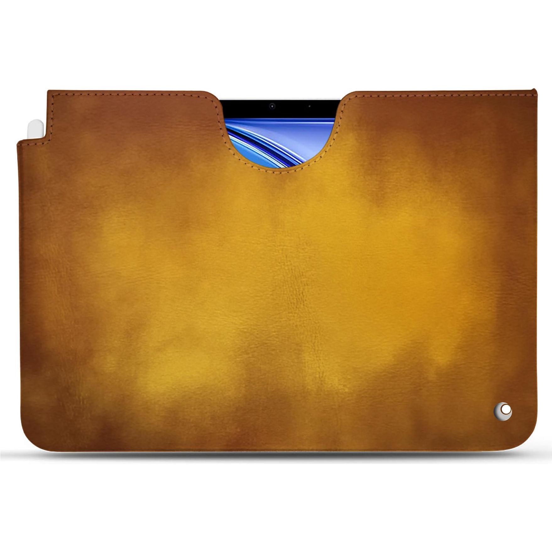 Noreve Lederschutzhülle (iPad Air 2020 (4. Gen), iPad Air 2022 (5. Gen)), Tablet Hülle, Gold
