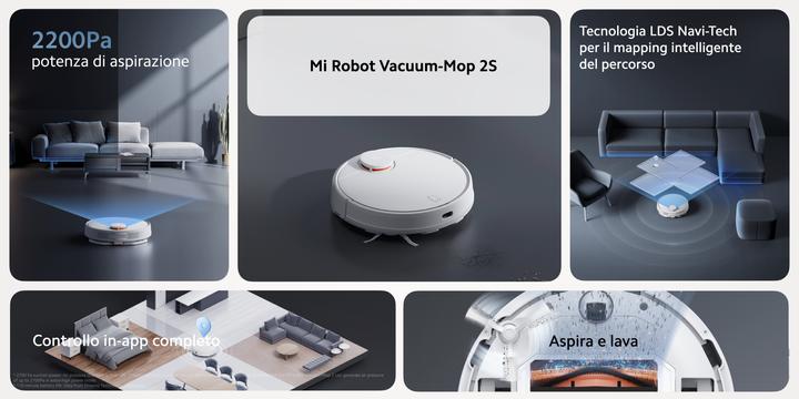 Immagine prodotto Xiaomi Robot Vacuum Mop 2S (Aspirazione robotica)