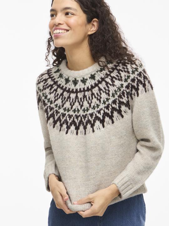 Produktbild Vila VITUI Jacquard Strickpullover (XS)