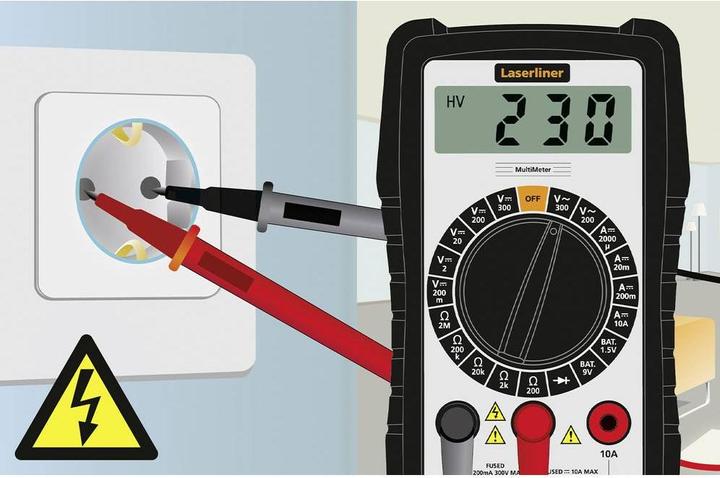Produktbild Laserliner MultiMeter Hand-Multimeter (CAT III 300V)