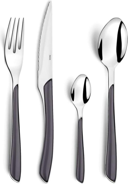 Amefa Set di posate 24 pezzi grigio 2214 Eclat (24 pz., Set di posate)