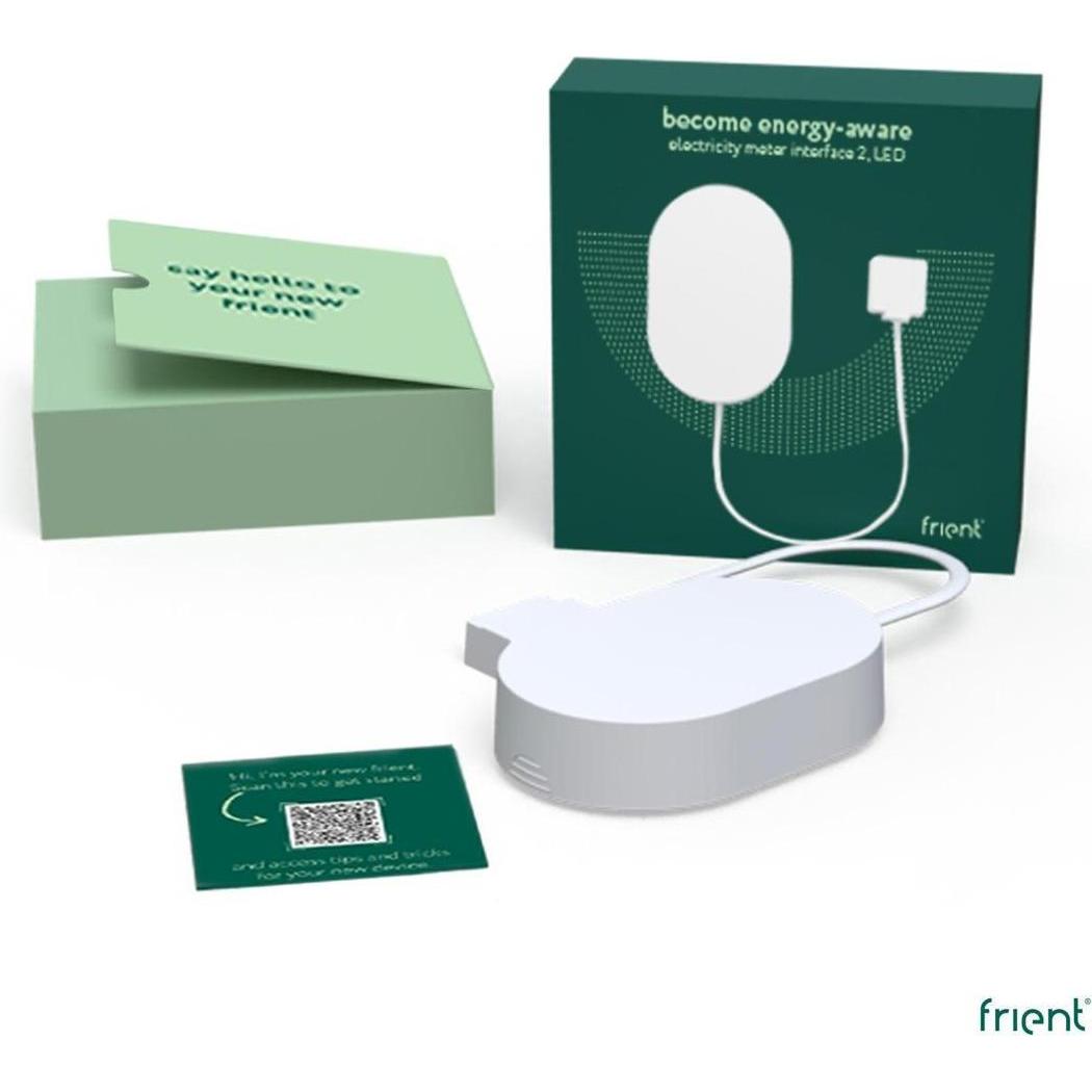 Frient, Attuatore, FRIZEMIV2 - Interfaccia contatore elettrico 2 LED (Zigbee)