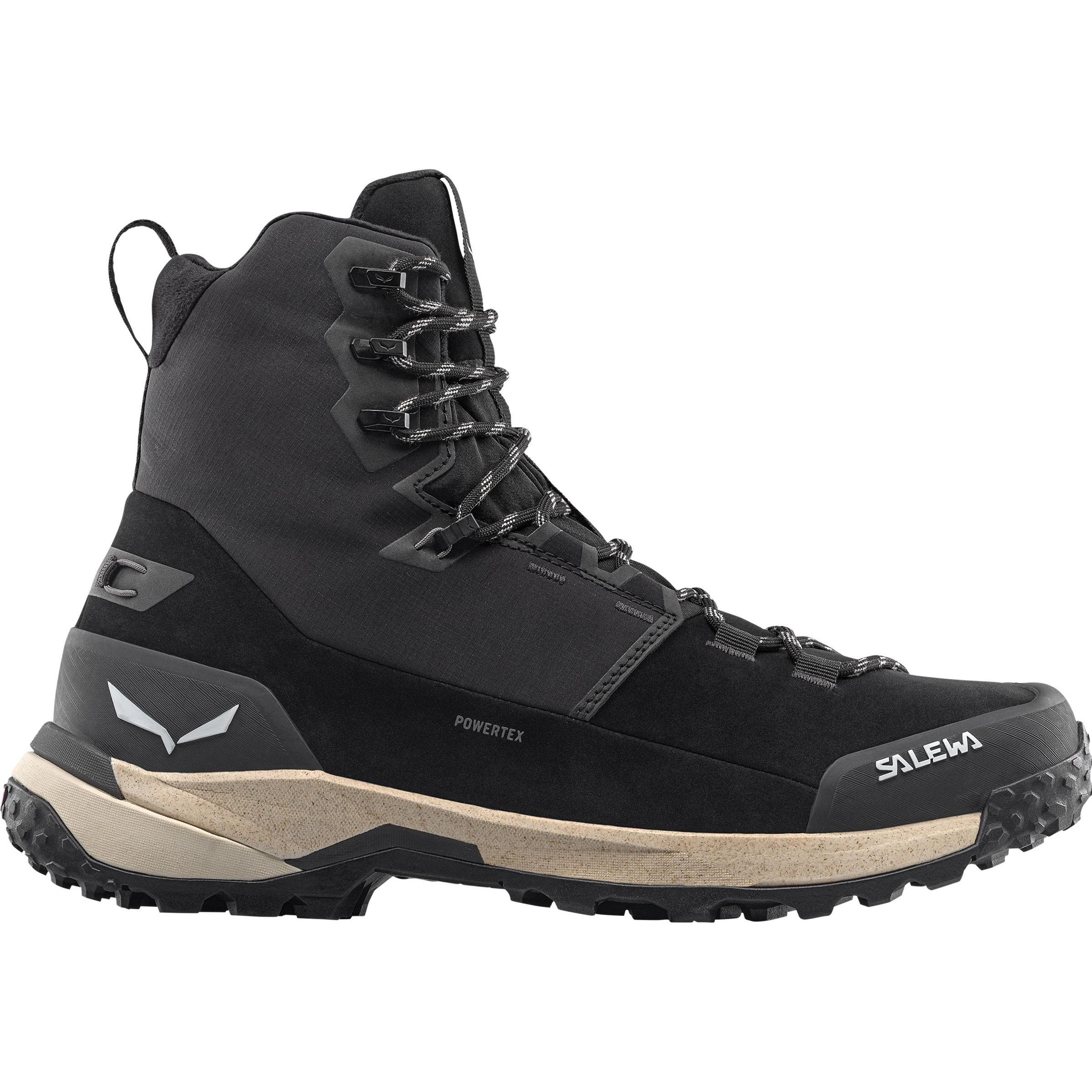 Salewa, Damen, Wanderschuhe, Puez Winter Mid Ptx W (37), Schwarz