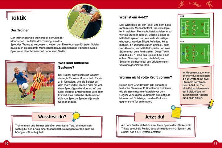 Produktbild Kozinowski:Fussball Mein Wissensbuch (Deutsch, Jonas Kozinowski, 2025)