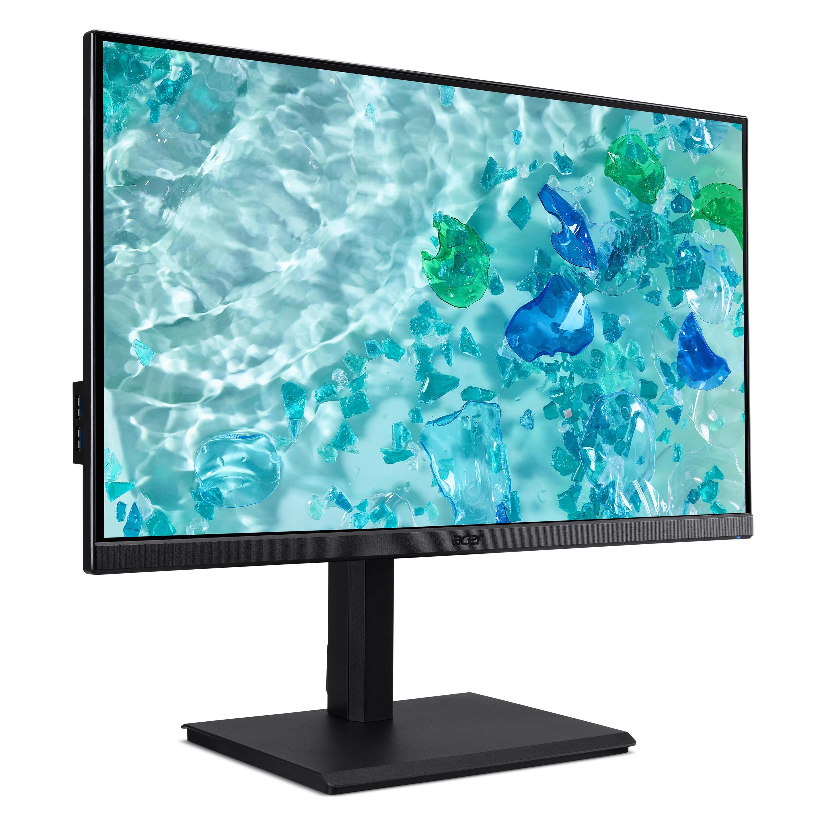 Acer Vero B247YGbemiqpruzx (1920 x 1080 Pixel, 23.80"), Monitor, Schwarz
