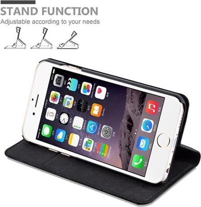 Actual product image Cadorabo Book Invisible Magnet Cover (Apple iPhone 6)