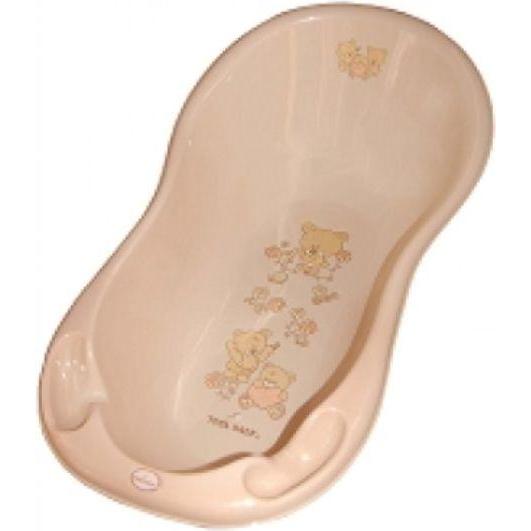 Tega Baby, Vaschetta bebè, orsetto da bagno 86cm bianco perla MS-004-118
