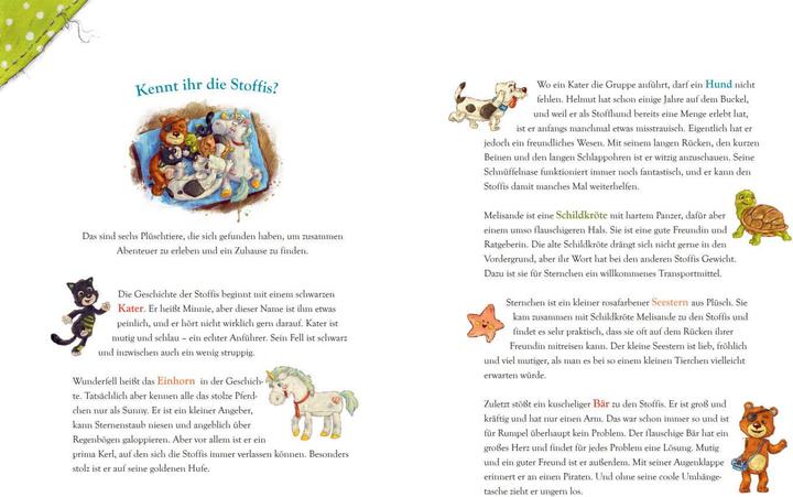 Produktbild Die Stoffis - Alle für einen (Band 2) (Deutsch, Sabine Städing, 2022)