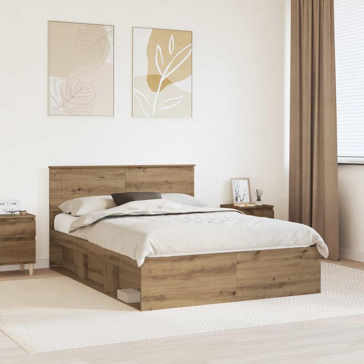 Image du produit vidaXL Modernes Bett (140 x 190 cm)