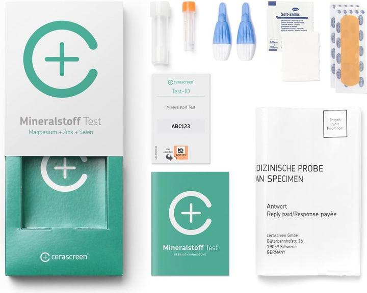 Produktbild Cerascreen Selbsttest Mineralstoff-Analyse 1 Stück (1 x)