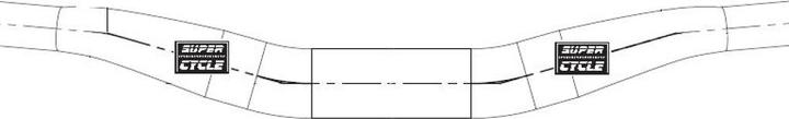 Produktbild SuperCycle Carbon Lenker MTB 780mm